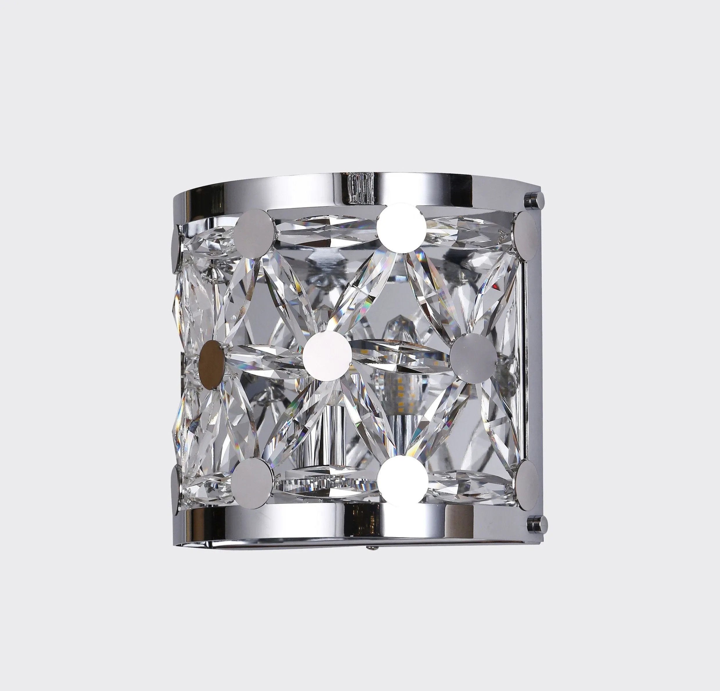 Bethel International 1 Light Wall Sconce Model: ZL34W9CH