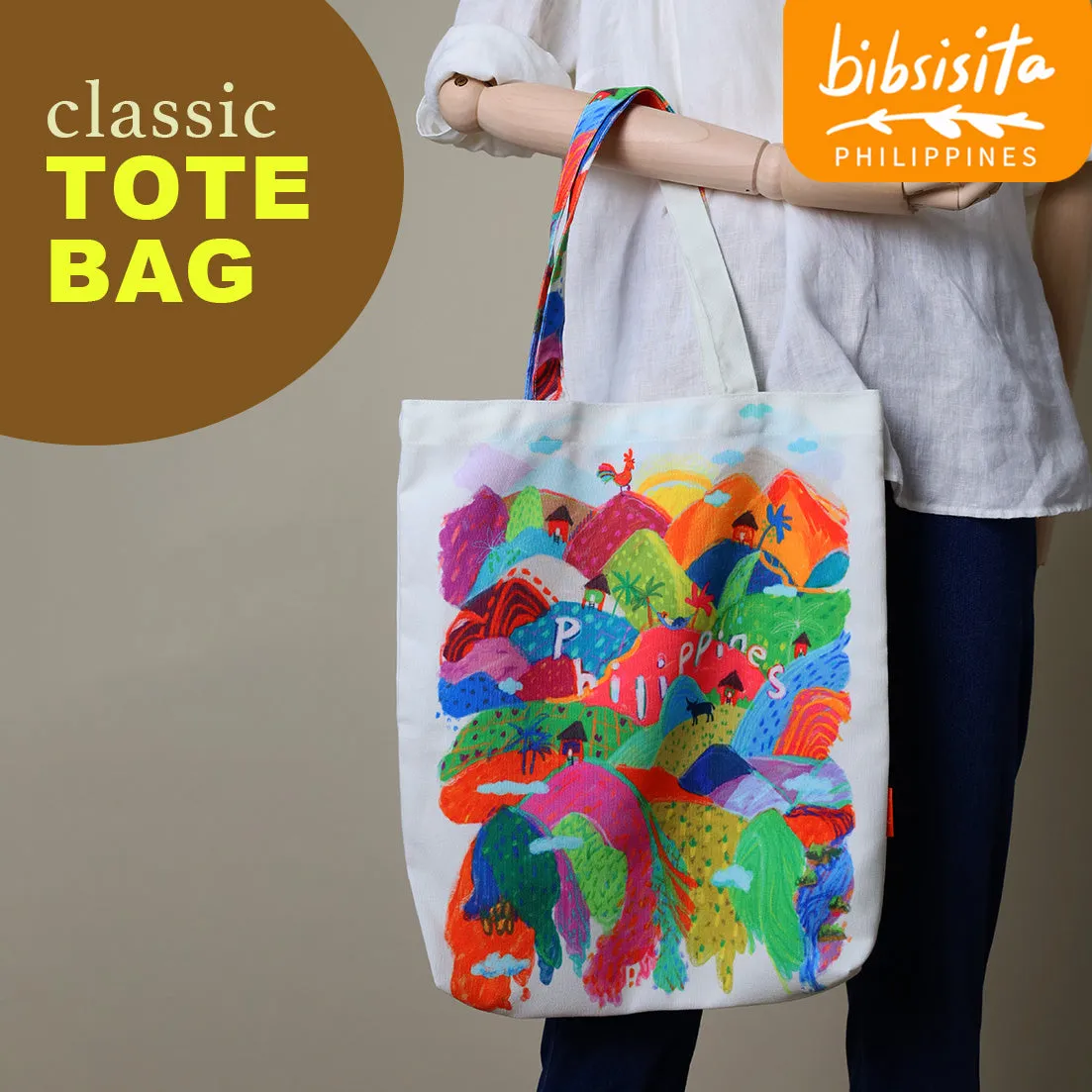 Bibsisita Canvas Tote Bag- BUKID