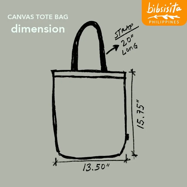 Bibsisita Canvas Tote Bag- CHILDREN