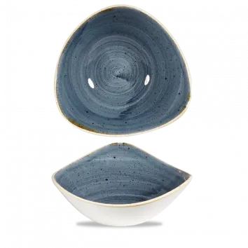 CHURCHILL SUPER VITRIFIED TRIANGLE BOWL 23.5 CM