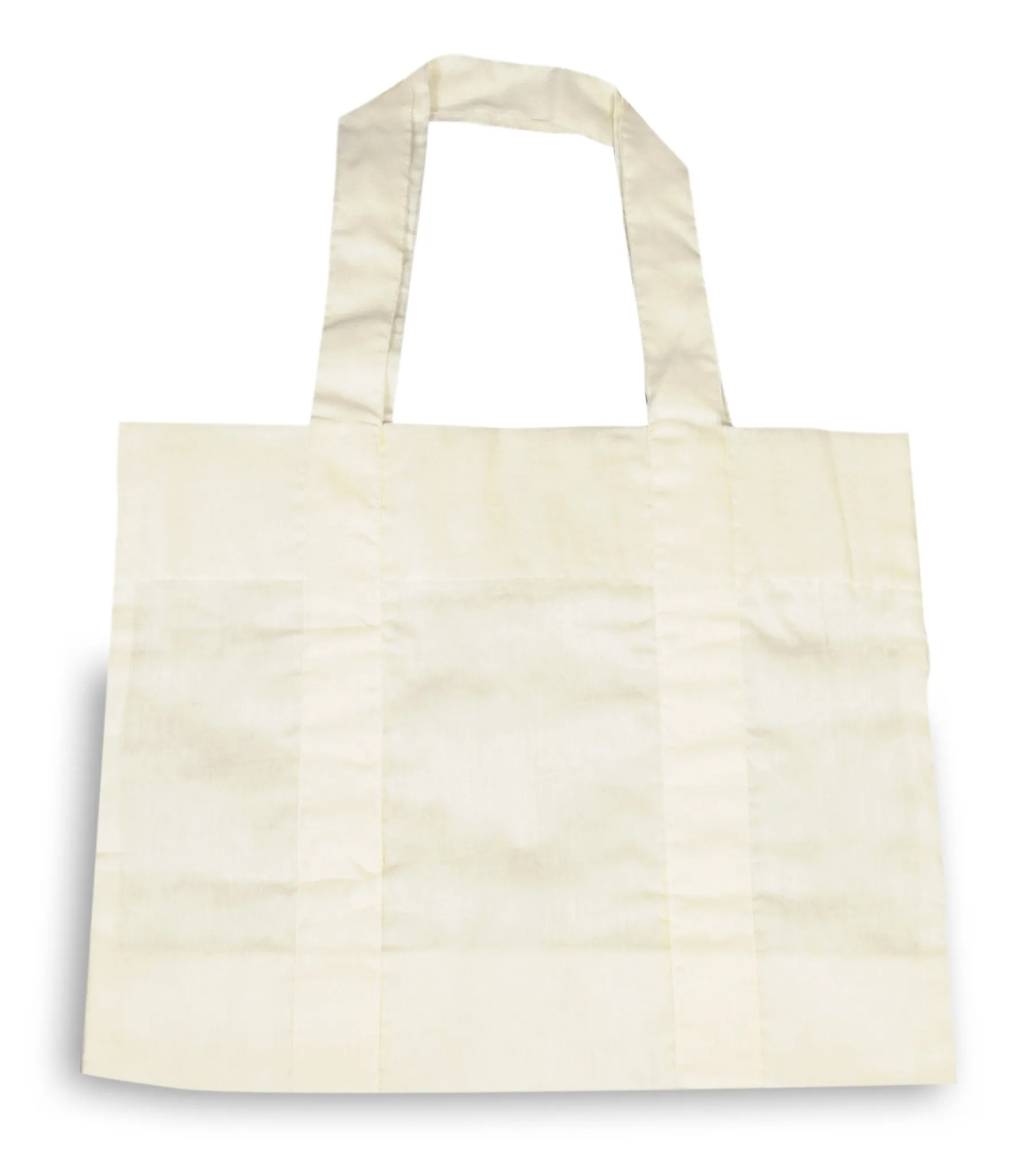 Eco-friendly shoulder bag in light beige