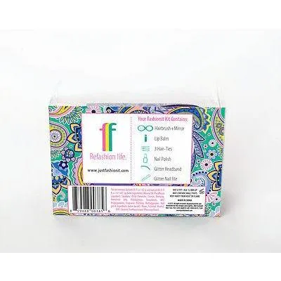 Fashion Rescue Kit-Blue Glitter