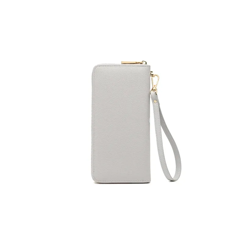 Genuine Leather Women Long Designed  Wallet Card Holders Fashion Purses