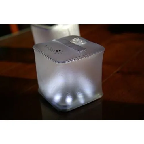 Ivation Inflatable Cube Solar Lantern