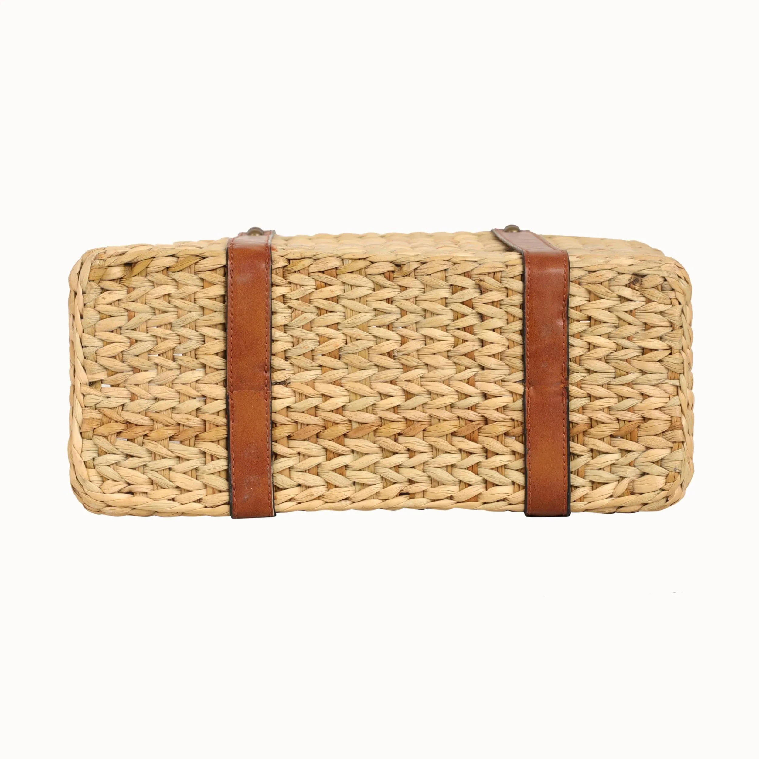 Kauna Grass Picnic Basket Bag