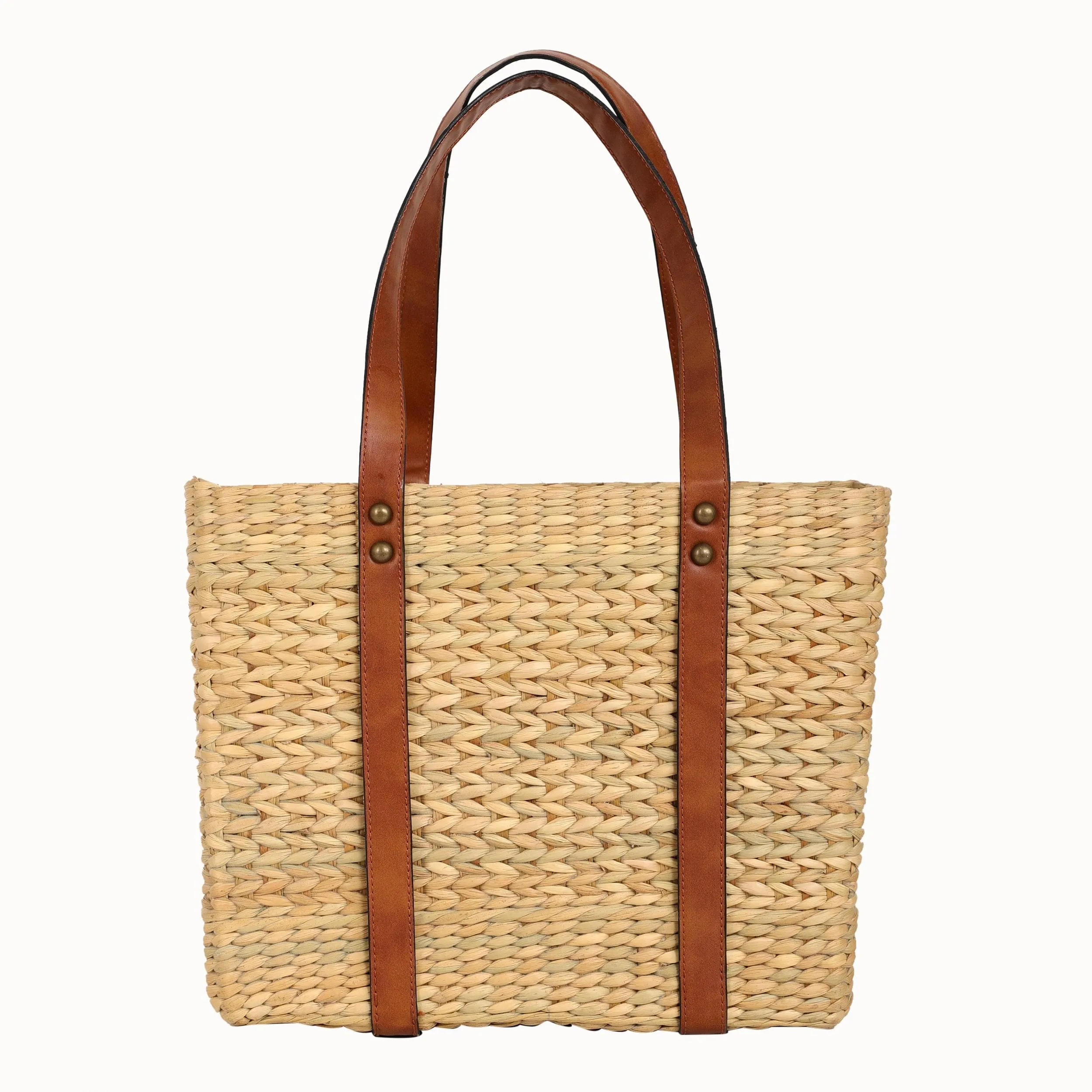 Kauna Grass Picnic Basket Bag