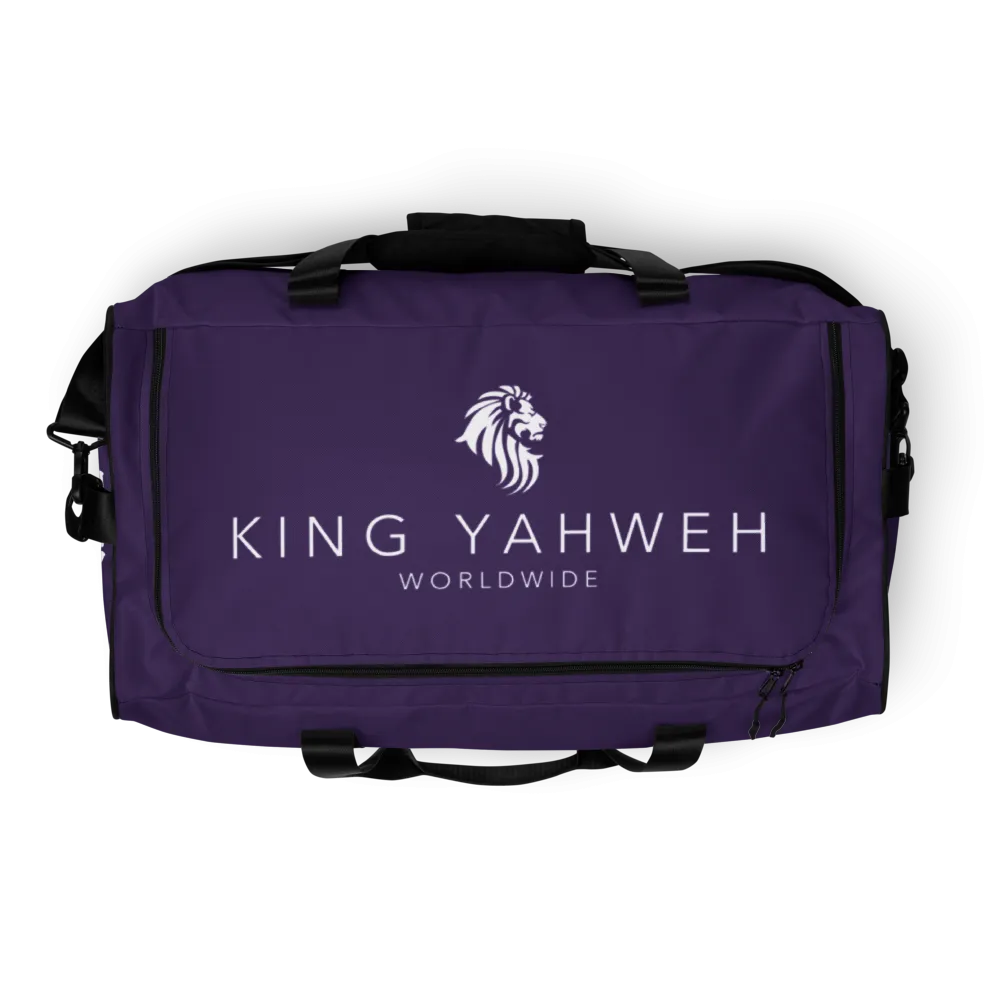 King Yahweh Classic Duffle bag (Purple)