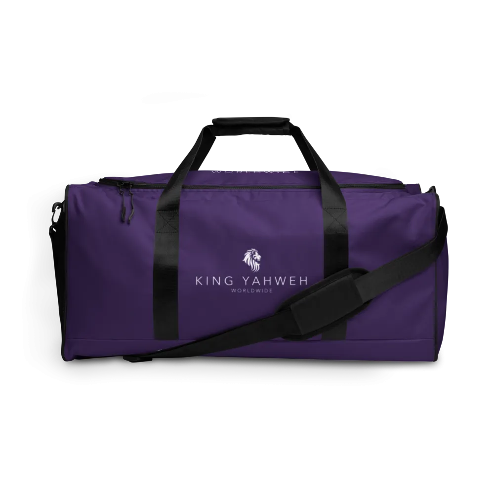 King Yahweh Classic Duffle bag (Purple)