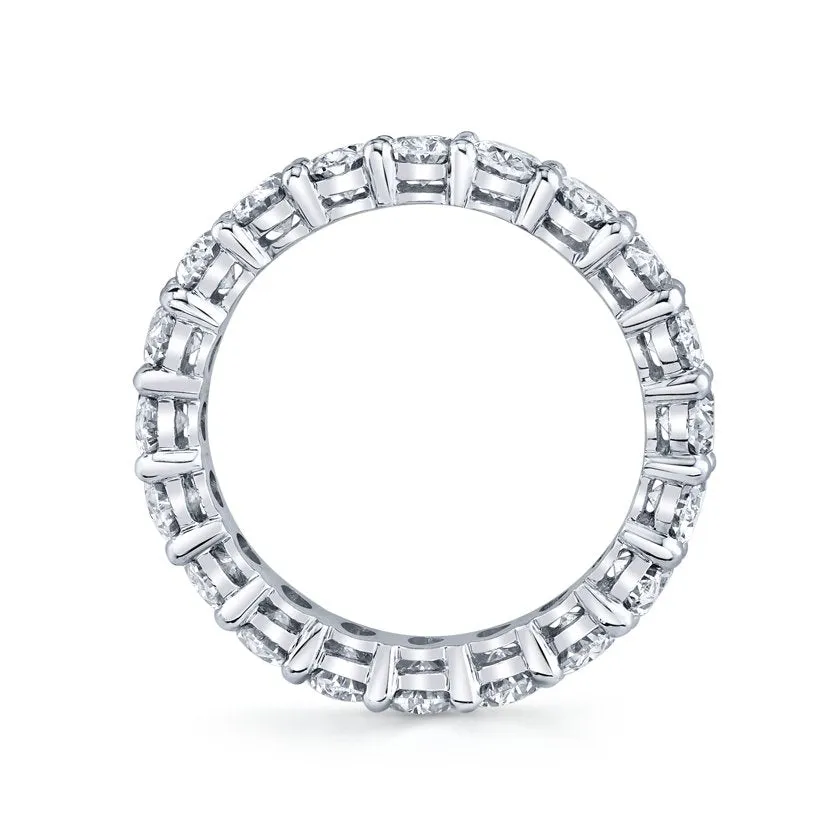 Oval Cut Eternity Band