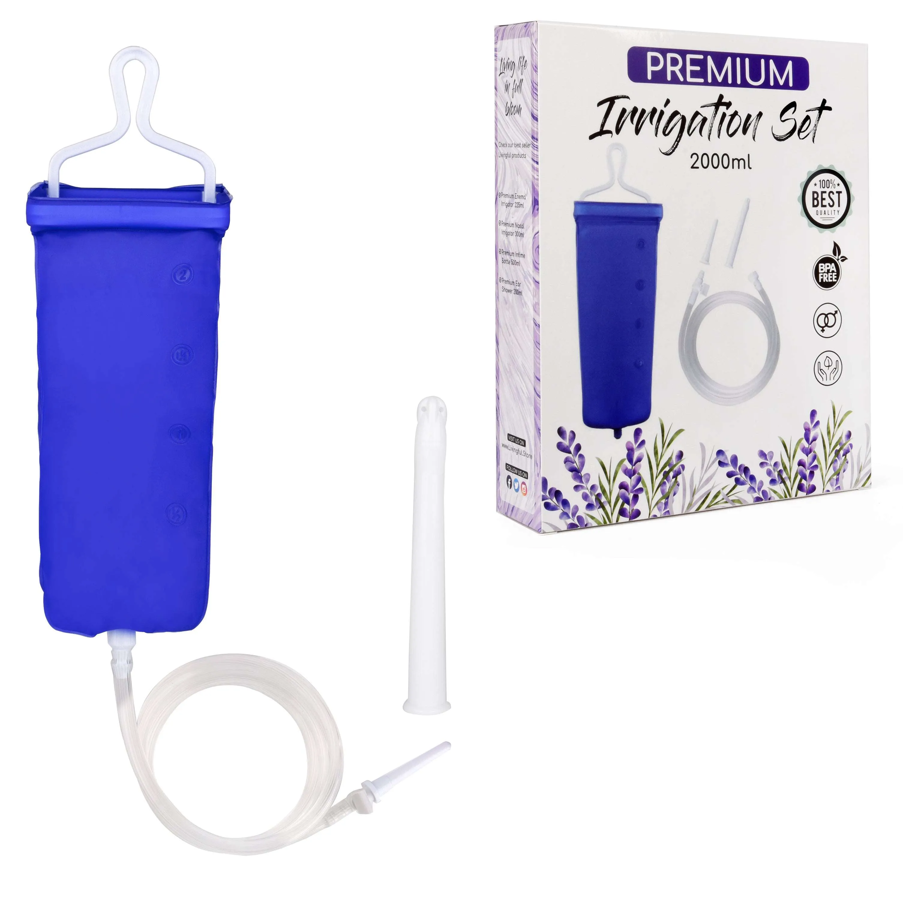 Premium Enema Irrigation Set 2L