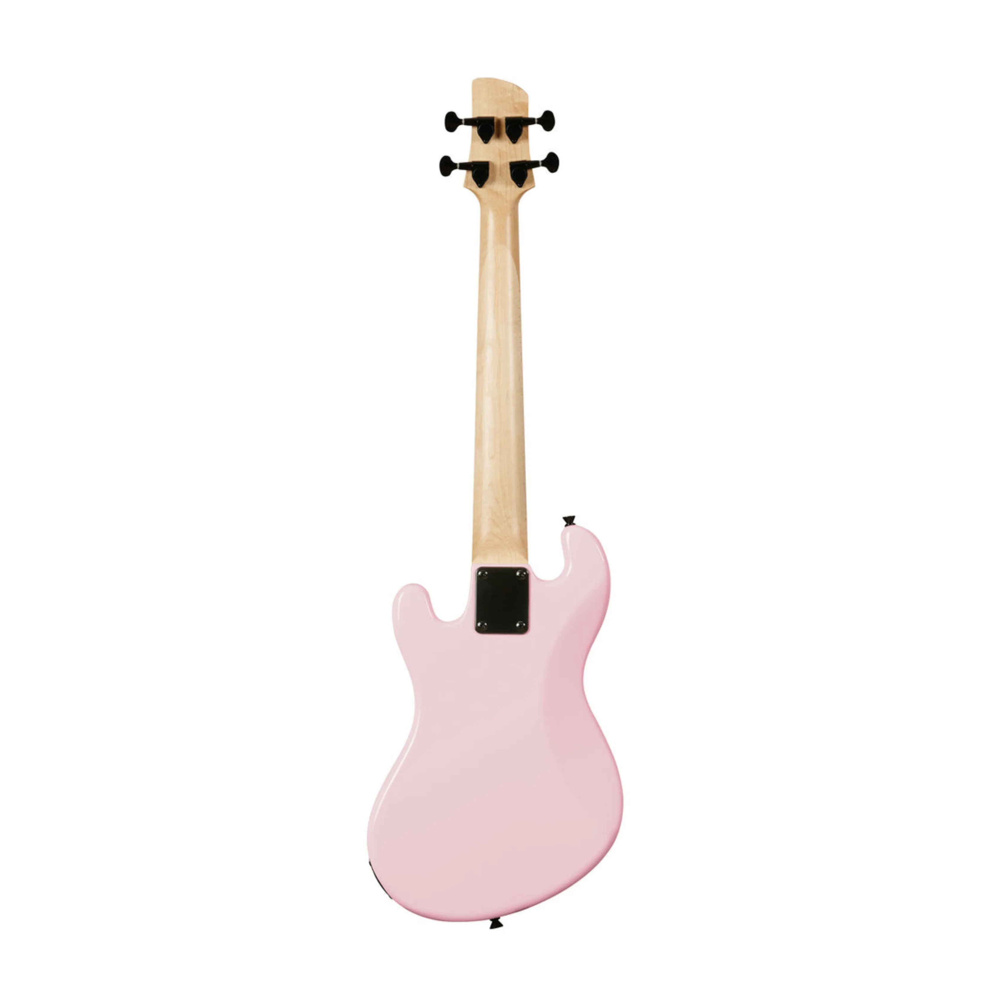 Solid Body 4-String Pale Pink Fretted U•BASS® - Kala - UBASS-SB-LP-FS