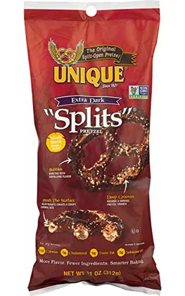 UNIQUE PRETZEL Extra DarK SPLITS