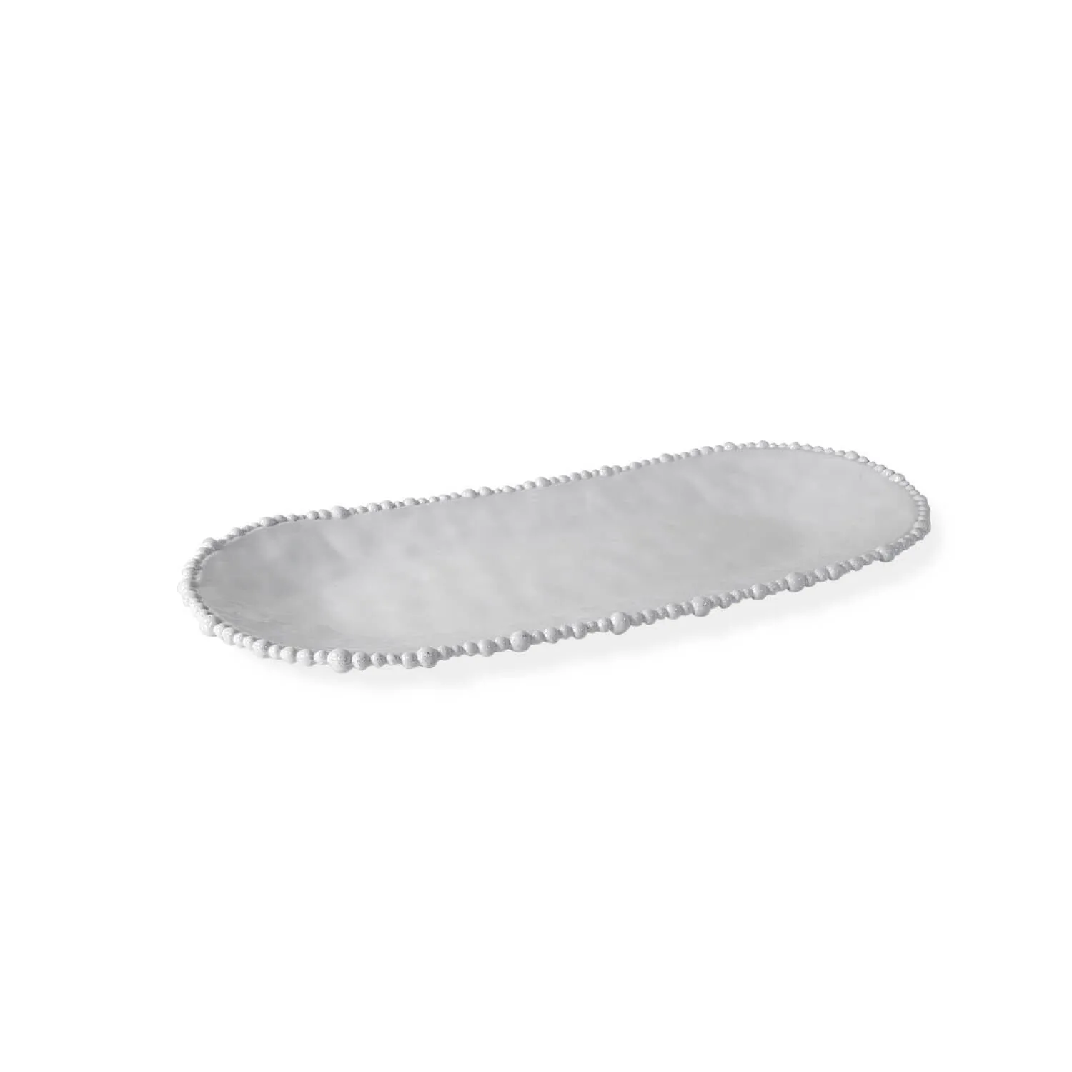 VIDA Alegria Large Oval Tray White - LARGE