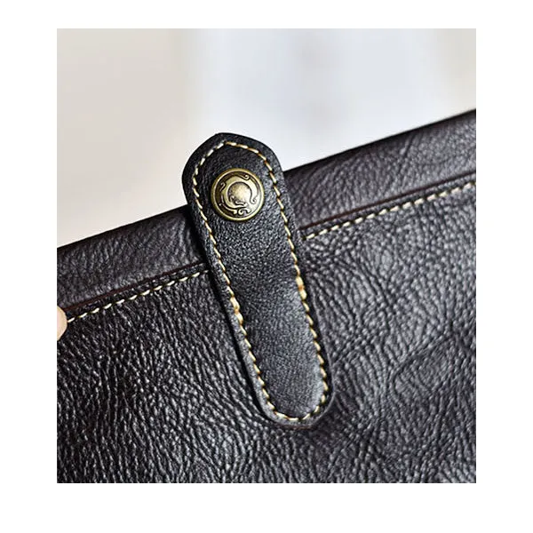 YAAGLE Vintage Genuine Leather ladies Travel Makeup Hanging Toiletry Bag YG6611