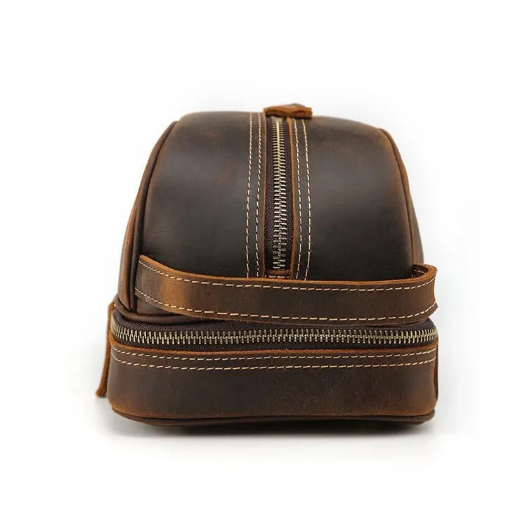 YAAGLE Vintage Mens Travel Makeup Hanging Toiletry Bag YG6633